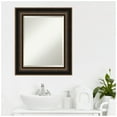 thumbnail image 3 of Amanti Art Villa Oil Rubbed Bronze Beveled Wood Wall Mirror 25.75 x 21.75 in., 3 of 10