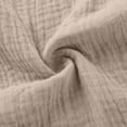 thumbnail image 7 of Endives Linen Shorts For Women Knee Length Tie High Waisted Elastic Casual Wide Leg Short Summer Pants Daily Wear, 7 of 7