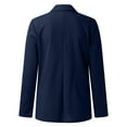 thumbnail image 4 of Women's Stretch Blazer Jacket Long Sleeve Slim Fit Casual Office Suit Coat, 4 of 6