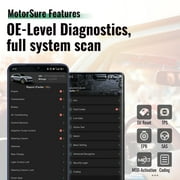 Car OBD2 Scanner Bluetooth, Comprehensive Car Code Reader for iOS & Android, Wireless Auto Diagnostic Tool to Check Engine & Fix Cars & Vehicles