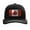 Black/White, variant on Canada USA Flag Mesh Back Trucker Hat-Black/Black