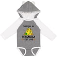 thumbnail image 3 of Inktastic Someone in Pensacola Loves Me Beach Vacation Boys or Girls Long Sleeve Baby Bodysuit, 3 of 5