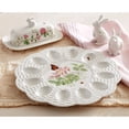 thumbnail image 3 of Lenox Butterfly Meadow Figural Floral Porcelain Butter Dish Set, 3 of 5