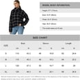 thumbnail image 2 of Fall Sweaters for Women Turtleneck Knit Sweater Long Sleeves Pullover Plaid Side Split Checked Outwear Loose Fit Tops, 2 of 8