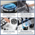 thumbnail image 5 of 5 Burner Gas Cooktop 30 inch with Thermocouple Protection, Stainless Steel Gas Stove Top for Kitchen, Natural Gas/Propane Gas Convertible, 5 of 5