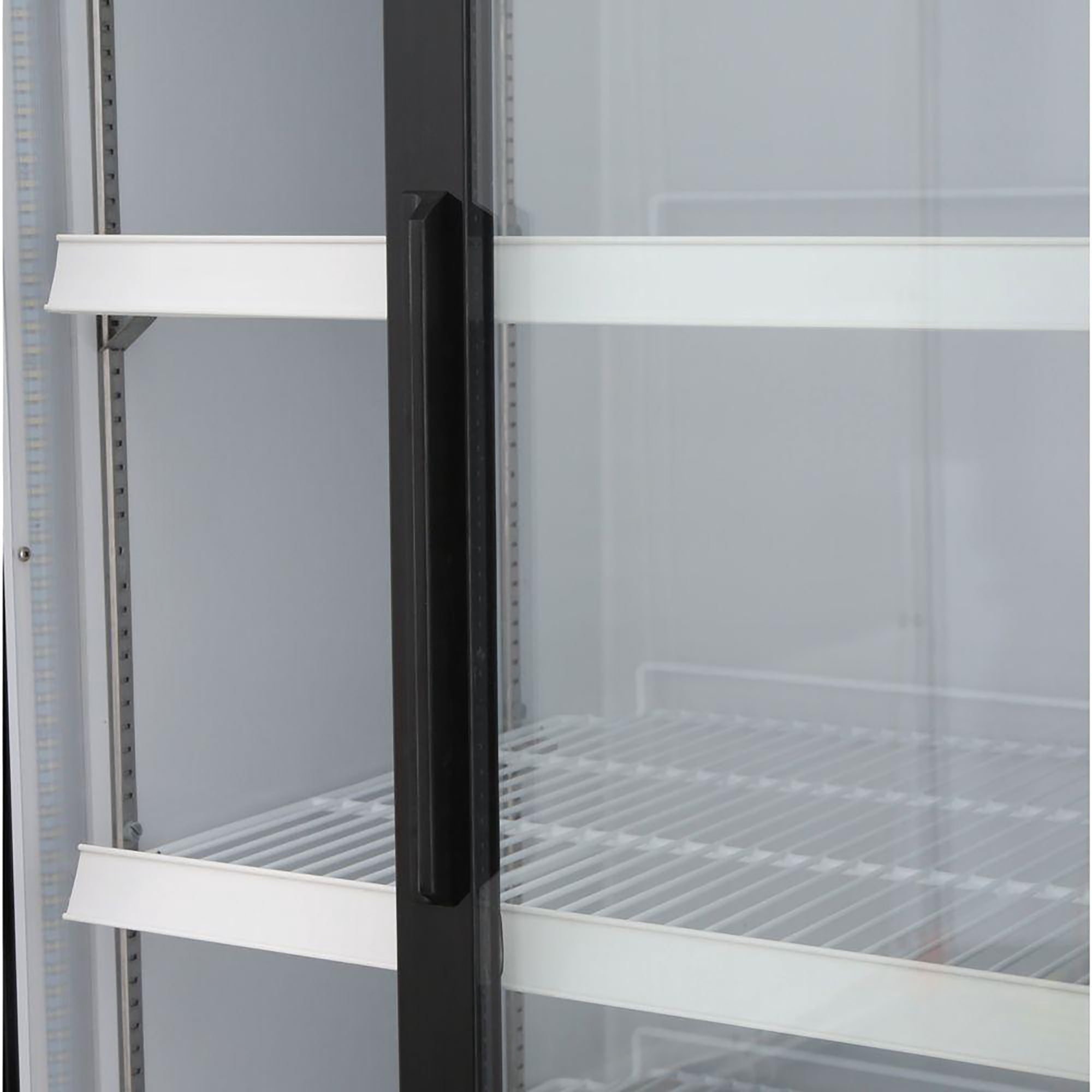 Maxx Cold Double Glass Door Ice Merchandiser Freezer, 54", 48 cu. ft. Capacity, in Black (MXM2-48FBHC)