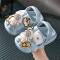 thumbnail image 6 of Godom Kids Slippers Non-Slip Super Soft Quick Drying Shower Slides Indoor Outdoor Shoes, 6 of 7