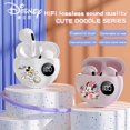 thumbnail image 4 of Disney-auriculares inalámbricos originales con Bluetooth, sonido de alta fidelidad, cancelación de ruido, pantalla digital, 4 of 4