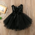 thumbnail image 5 of Toddler Baby Girls Party Sequins Dress Formal Ball Gowns Bridesmaid Dresses Sundress, 5 of 6
