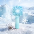 thumbnail image 5 of Handheld Mini Fan with Adjustable Wind Speeds, Rechargeable USB Portable Small Fan for Travel, Home, Office, Outdoor, Quiet and Safe, 5 of 5