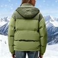 thumbnail image 3 of Parka Décontractée à Manches Longues avec Capuche et Col Montant à Fermeture Éclair pour Femmes, 3 of 8