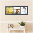 thumbnail image 2 of ArtToFrames Collage Photo Picture Frame with 3 - 12x12" Openings, Framed in White with Blue Jay and Black Mats (CDM-3966-66), 2 of 8