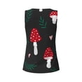 thumbnail image 5 of Picia Amanita Mushroom Pattern Women's Workout Tank Top,Breathable Activewear,Slim Fit Athletic Top,Versatile Workout Moisture-wicking top-XX-Large, 5 of 9