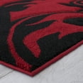 thumbnail image 5 of Allstar Red Modern Geometric flowers design Area Rug (5' 2" x 7' 2"), 5 of 7