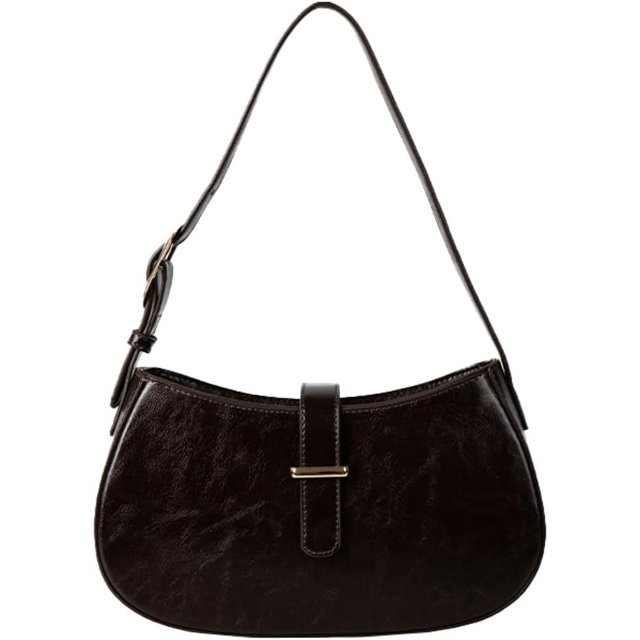 LinYooLi Sac à Bandoulière Femme en Cuir Végan Sac à Main Élégant