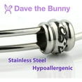 thumbnail image 4 of Shuttlecock Birdy Badminton Sports Fancy Charm Bangle, 4 of 4