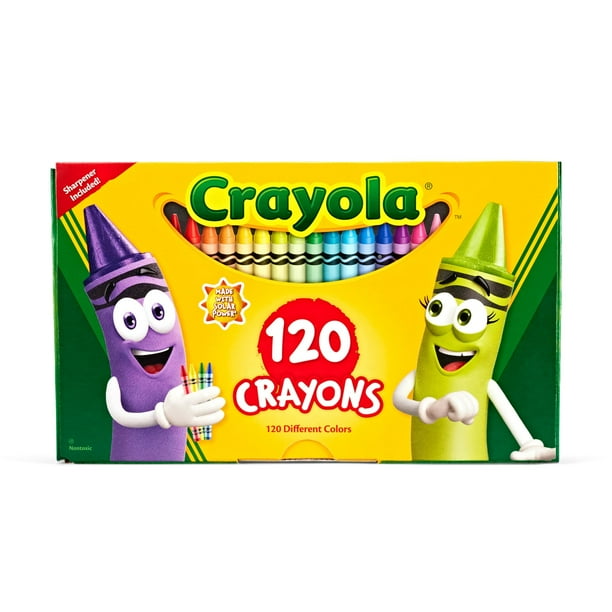 Crayola Crayones Estándar Colores Surtidos Caja De 120 Crayones