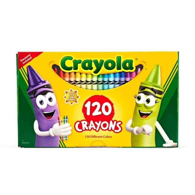 Crayola Crayones Estándar Colores Surtidos Caja De 120 Crayones