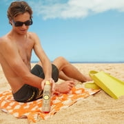 Sun Bum Original Moisturizing Sunscreen Spray SPF 70 with Sunny Sticker, Vegan and Hawaii Act 104 Compliant, Octinoxate & Oxybenzone Free, Broad Spectrum UVA/UVB Sunscreen, 3 Pack, 6 oz