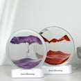 thumbnail image 4 of Multipurpose Glass Quicksand Painting Night Light, Decorative Novelty, 100mA, Structured Table Decoration, Home Decor, 4 of 8