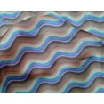 thumbnail image 4 of oneOone Silk Tabby Fabric Serpentine Stripe Fabric Prints By Yard 42 Inch Wide, 4 of 4