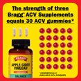 thumbnail image 6 of Bragg Apple Cider Vinegar Balance Supplement, 1877mg ACV Blend with 750mg Acetic Acid, 90 count, 6 of 9