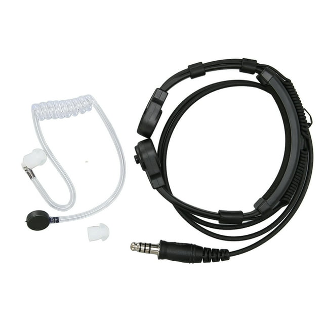Auriculares con Micrófono de Garganta NikouMX 7,1 mm