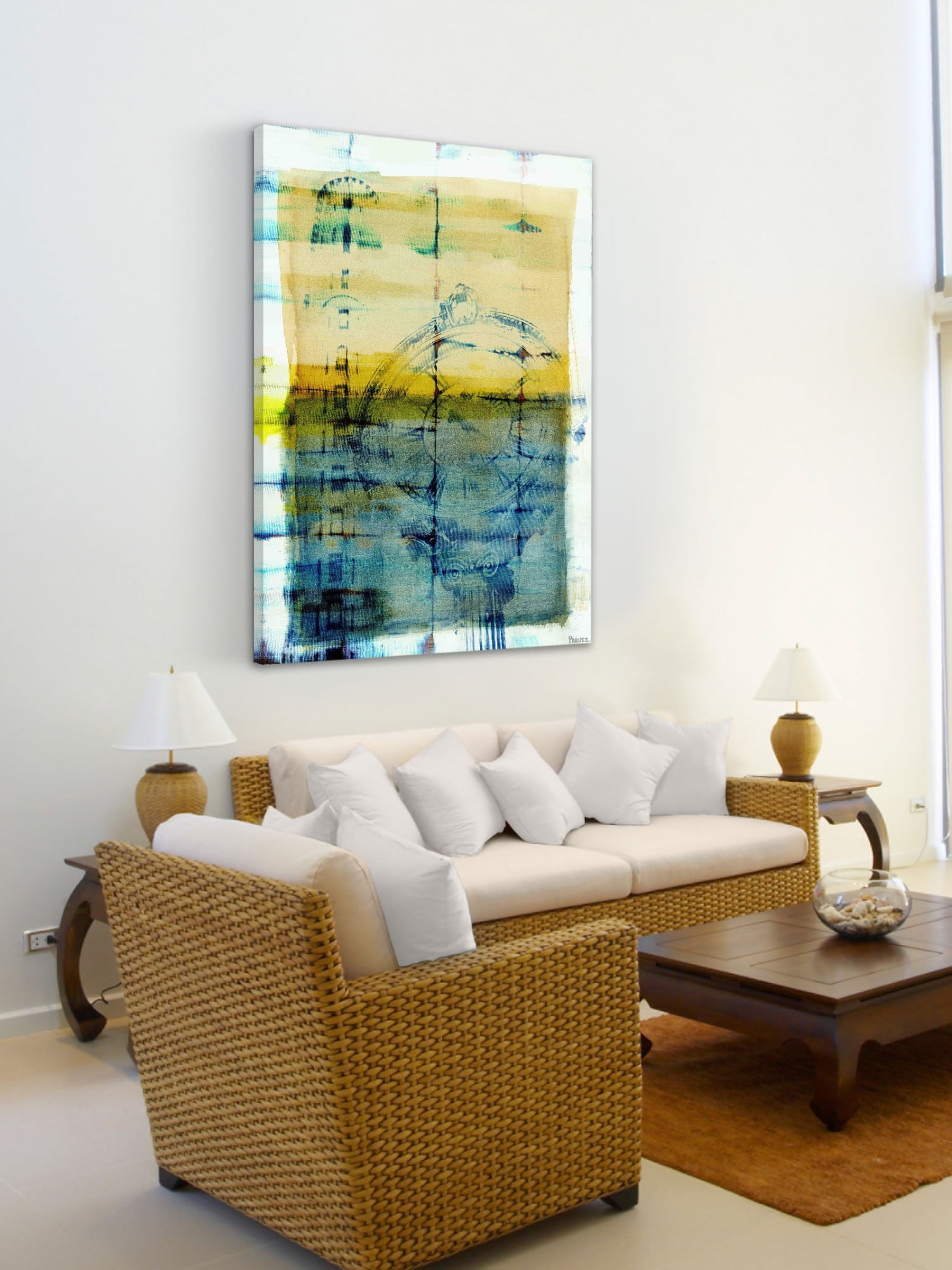 Parvez Taj "Time Stops Here" Print on Canvas