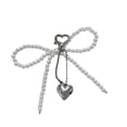 thumbnail image 2 of Decoración de zapatos con cinta de perlas | Elegante hebilla de cadena de cuentas de perlas para calzado de mujer | Accesorio de cordones de zapatos DIY | Se adapta a zapatillas planas tacones botas, 2 of 6
