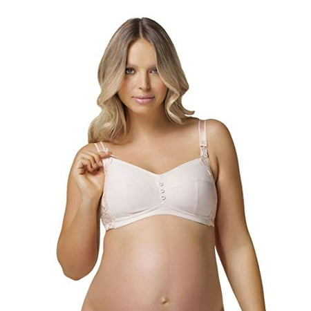 - Cake Maternity Women's Sorbet Plus Size Wireless Nursing Bra Cream , 42GG UK/ 42J US
