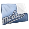 thumbnail image 3 of Oldsmobile Blanket, 50'x60' Chrome Logo Silky Touch Super Soft Throw Blanket, 3 of 6