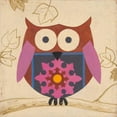thumbnail image 3 of Smith, Hope 15x15 Black Modern Framed Museum Art Print Titled - Brown Boho Owl, 3 of 5