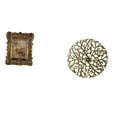thumbnail image 1 of Marco de fotos,Marco de fotos retro Marco de fotos de mesa vintage,Marco de fotos adornado para colgar en la pared,decoración del hogar,Escultura para colgar en la pared,Decoración de pared, 1 of 8
