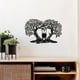 thumbnail image 5 of Injueey Imagen de pared de árbol de la vida de Metal, espacio habitable con decoración creativa, arte fácil de aplicar y quitar Decoración del hogar, 5 of 6