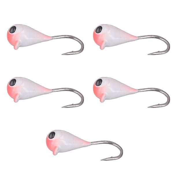 Anzuelos para Pesca en Hielo BuyWeek 5 Piezas Juego de Cebos