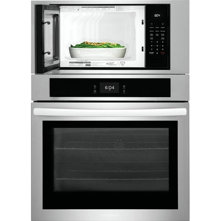 Frigidaire - 30" Electric Microwave Combination Oven with Fan Convection - Stainless Steel