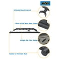 thumbnail image 6 of EAG Tubular Side Armor Rocker Guard Rock Sliders A Pair Fit for 07-18 Wrangler JK 4 Door, 6 of 9