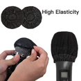 thumbnail image 3 of 500 Pcs Disposable Microphone Covers, Windscreen Mic Covers, Handheld Microphone Protective Cap for Karaoke, 3 of 8