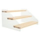 thumbnail image 3 of 1 PC Borrar acrílico y soporte de madera Pantalla Durable Soporte para Organizador, 3 of 5