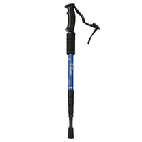 Staron under $5! Four-section Straight Shank Trekking Pole, High-strength Aluminum Alloy Walking Stick for Hiking Climbing, Adjustable Hiking Staff Cane