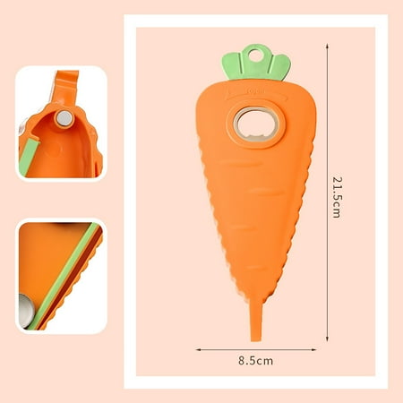 

NEGJ Carrot Can Multifunctional Open Jar Open For Beverage Bottle Kitchen Hands Tool