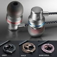 thumbnail image 2 of 3.5mm HIFI Super Bass Headset In-Ear Earphone Stereo Earbuds Headphone Wired Mic, 2 of 4