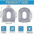 thumbnail image 4 of unique Inflatable Toilet Seat Cushion With Suction Cups height Adjustable Inflatable Toilet Seat For Adults seniors elderly Disabled tailbone Pain Rel, 4 of 5