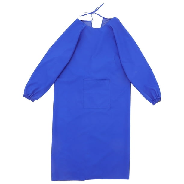 Delantal de manga larga impermeable y resistente al aceite Delantal para lavar platos Delantal de trabajo fácil de limpiar Delantal unisex Delantal de cocina Mono de cocina