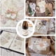 thumbnail image 4 of 100 hojas de papel para álbum de recortes con 50 estilos de flores, 14 x 10 cm, papel decorativo para manualidades con temática floral vintage, bloc de cartulina, 4 of 9