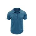 thumbnail image 2 of Camisetas de Corta para Hombre, Informales, Absorbentes de Humedad, de Golf, Ajustadas, Básicas, con Bolsillo. Azul XXXL, 2 of 7