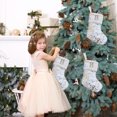 thumbnail image 6 of HongHeng Clearance Under $2.00 9 Inch Hot Branch Thread Letter Christmas Stockings, 6 of 6