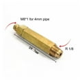5pcs Brass Volumetric Oil Flow Metering Unit of Distributor and