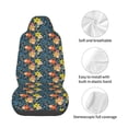 thumbnail image 3 of Lsque Blue Floral Pattern Car Seat Covers for Front Seats , Waterproof Seat Covers for Cars, Sporty Front Seat Covers,Car Seat Cover Protector Front Seats, 3 of 5