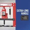 thumbnail image 4 of Strongway Hydraulic Shop Press, 12-Ton Capacity, H-Frame Press, Automotive Shop Press, 4 of 9